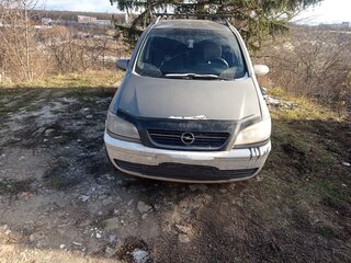 2004 Opel Zafira A Рестайлинг, серый, 245000 рублей, вид 2