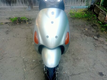 1900 Suzuki Lets 4, серебристый, 65000 рублей, вид 1