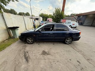 2007 Kia Spectra I Рестайлинг 2, синий, 220000 рублей, вид 4