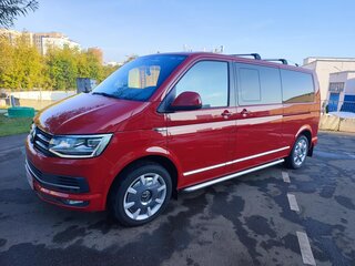 2015 Volkswagen Multivan T5 Рестайлинг, красный, 4600000 рублей, вид 2