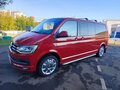 2015 Volkswagen Multivan T5 Рестайлинг, красный, 4400000 рублей - вид 1