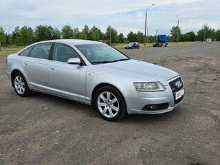 2008 Audi A6 III (C6), серебристый, 990000 рублей, вид 3
