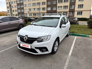 2018 Renault Sandero II Рестайлинг, белый, 900000 рублей, вид 2