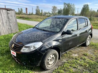2010 Renault Sandero I, чёрный, 330000 рублей, вид 1