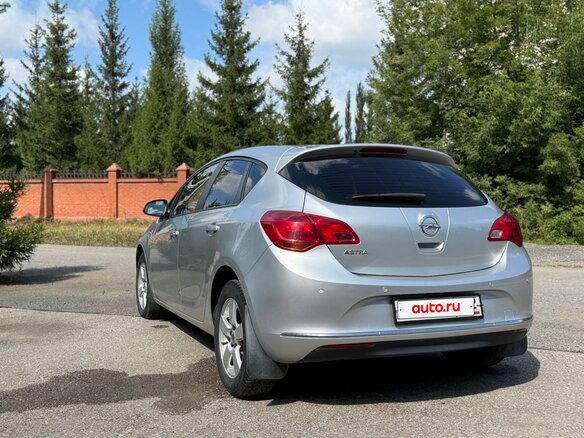 2012 Opel Astra J Рестайлинг, серебристый, 799999 рублей - вид 20