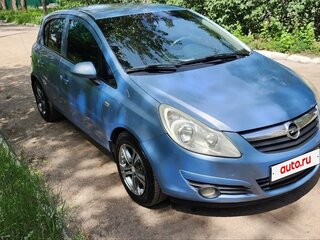 2008 Opel Corsa D, голубой, 630000 рублей, вид 2