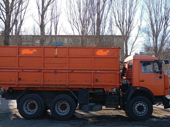 2012 КамАЗ 45143, оранжевый, 2500000 рублей - вид 3