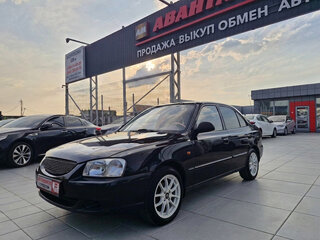 2010 Hyundai Accent ТагАЗ II, чёрный, 415000 рублей, вид 3