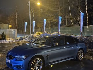 2019 BMW 4 серии Gran Coupe 420d xDrive F32/F33/F36 Рестайлинг, синий, 3599999 рублей, вид 4