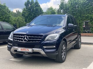 2013 Mercedes-Benz M-Класс 350 CDI III (W166), синий, 3100000 рублей, вид 2