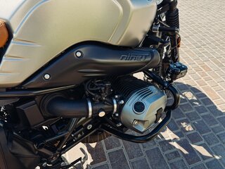 2018 BMW R Nine T Scrambler, серебристый, 1150000 рублей, вид 4
