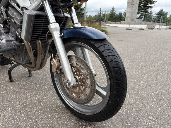 1990 Honda CB-1, синий - вид 11