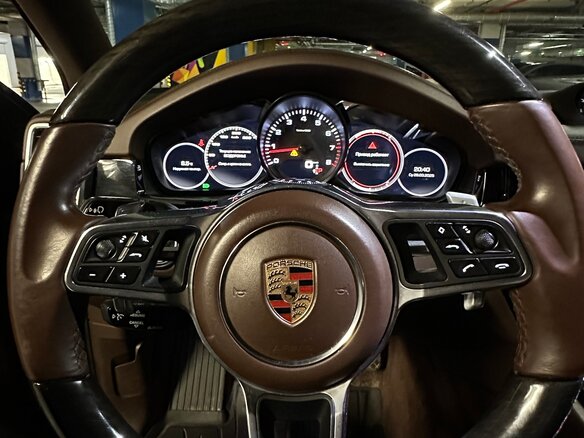 2018 Porsche Cayenne III, чёрный - вид 7