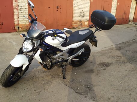 2010 Suzuki SFV 650 Gladius, белый, 350000 рублей, вид 5