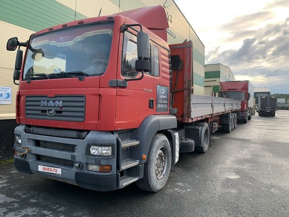 2008 MAN TGA, красный, 1800000 рублей - вид 1