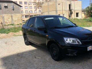 2016 Lada (ВАЗ) Granta I, чёрный, 525000 рублей, вид 1