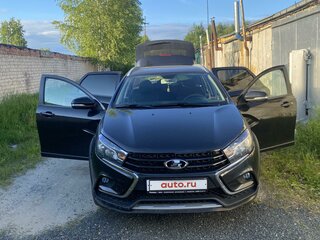 2018 Lada (ВАЗ) Vesta SW Cross I, чёрный, 1100000 рублей, вид 5