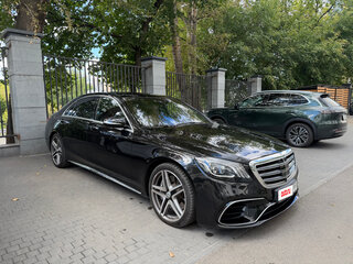 2017 Mercedes-Benz S-Класс AMG 63 AMG Long III (W222, C217) Рестайлинг, чёрный, 7500000 рублей, вид 2