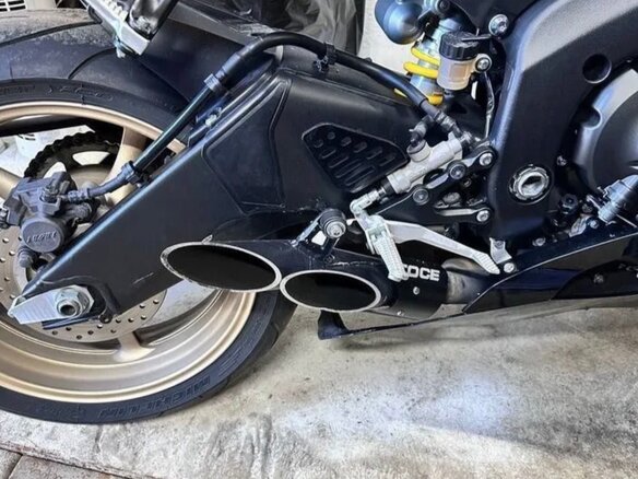 2016 Yamaha YZF-R6, жёлтый - вид 6