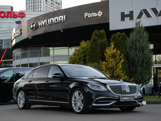2017 Mercedes-Benz Maybach S-Класс 450 I (X222) Рестайлинг, чёрный, 3550000 рублей, вид 2