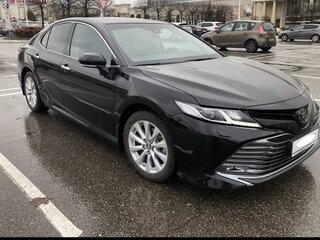 2018 Toyota Camry VIII (XV70), чёрный, 3550000 рублей, вид 4