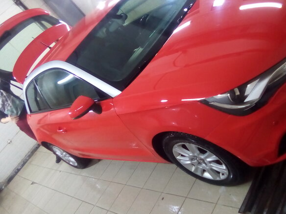 2012 Audi A1 I (8X), красный - вид 5