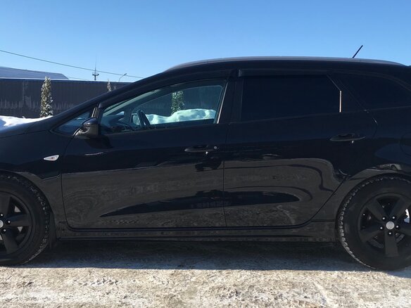 2015 Kia Ceed II Рестайлинг, чёрный - вид 1