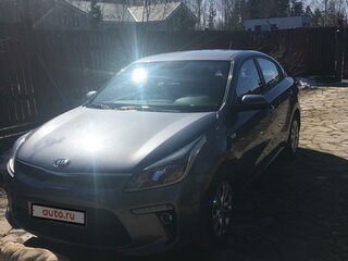 2019 Kia Rio IV, серый, 1350000 рублей, вид 2