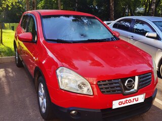 2007 Nissan Qashqai I, красный, 680000 рублей, вид 3