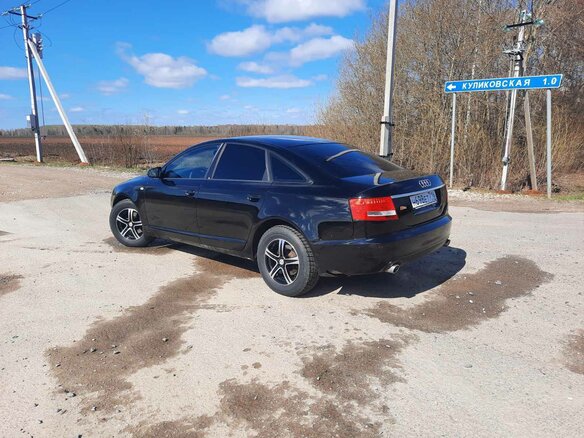 2005 Audi A6 III (C6), чёрный - вид 13