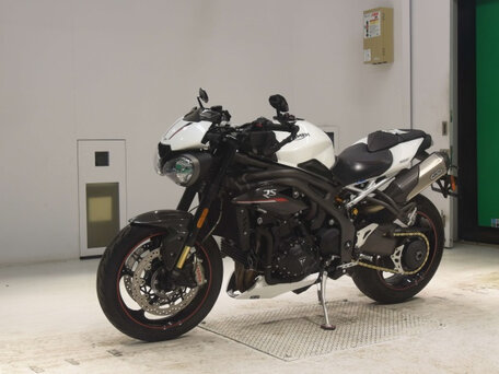 2018 Triumph Speed Triple, белый, 850000 рублей, вид 2