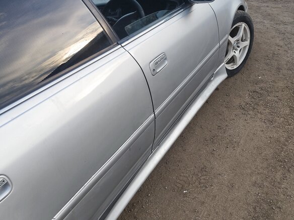 1996 Toyota Mark II VIII (X100), серый, 500000 рублей - вид 7