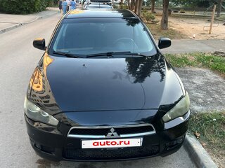 2007 Mitsubishi Lancer X, чёрный, 500000 рублей, вид 3