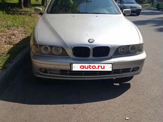 2001 BMW 5 серии 525d IV (E39) Рестайлинг, серебристый, 700000 рублей, вид 2