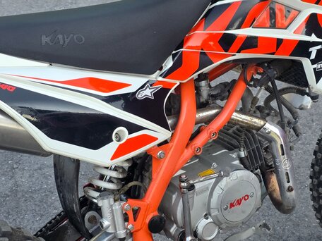 2023 Kayo Basic TT140, оранжевый, 65000 рублей, вид 3