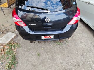 2009 Nissan Tiida I, чёрный, 690000 рублей, вид 2