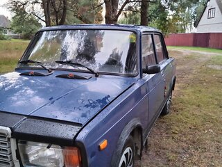 1999 Lada (ВАЗ) 2107, синий, 70000 рублей, вид 4