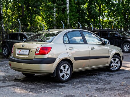 2009 Kia Rio II, бежевый, 410001 рублей, вид 2