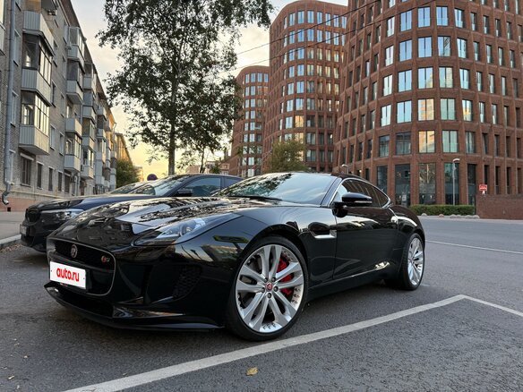 2015 Jaguar F-Type S I, чёрный