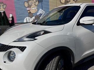 2015 Nissan Juke I Рестайлинг, белый, 1370000 рублей, вид 5