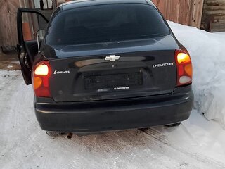 2008 Chevrolet Lanos I, чёрный, 49999 рублей, вид 3