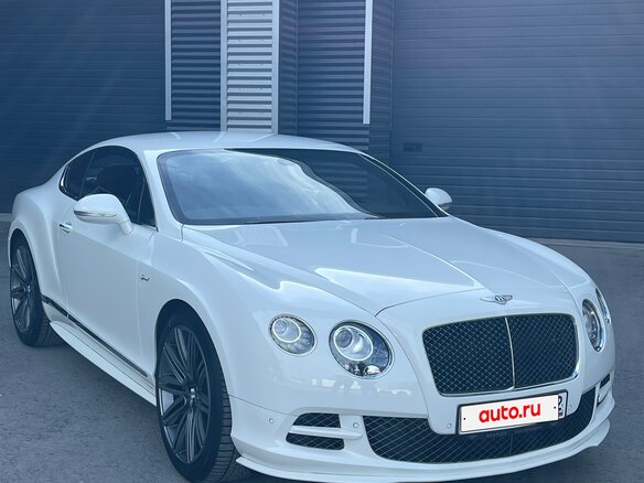 2015 Bentley Continental GT Speed II, белый - вид 29