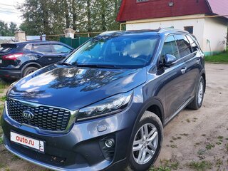 2019 Kia Sorento III Prime Рестайлинг, синий, 3000000 рублей, вид 1