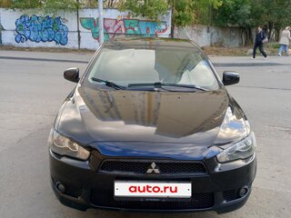 2008 Mitsubishi Lancer X, чёрный, 650000 рублей, вид 3