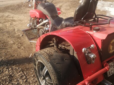 1992 Yamaha V-Max 1200, красный, 550000 рублей, вид 5