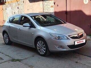 2012 Opel Astra J, серебристый, 750000 рублей, вид 3