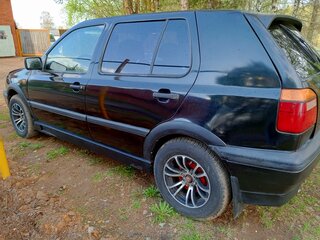 1992 Volkswagen Golf III, чёрный, 250000 рублей, вид 5