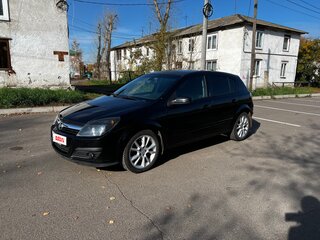 2006 Opel Astra H Рестайлинг, чёрный, 505000 рублей, вид 1