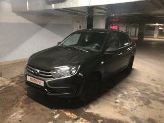 2020 Lada (ВАЗ) Granta I Рестайлинг, чёрный, 580000 рублей, вид 1