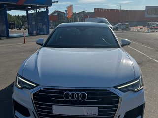 2020 Audi A6 40 TDI V (C8), белый, 3500000 рублей, вид 2